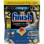 قرص ماشین ظرفشویی فینیش مدل کوانتوم مکس 50 عددی finish quantum max با رایحه لیمو